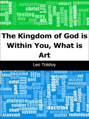 cover image of The Kingdom of God is Within You, What is Art
